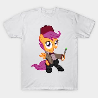 Scootaloo as the 11th Doctor T-Shirt